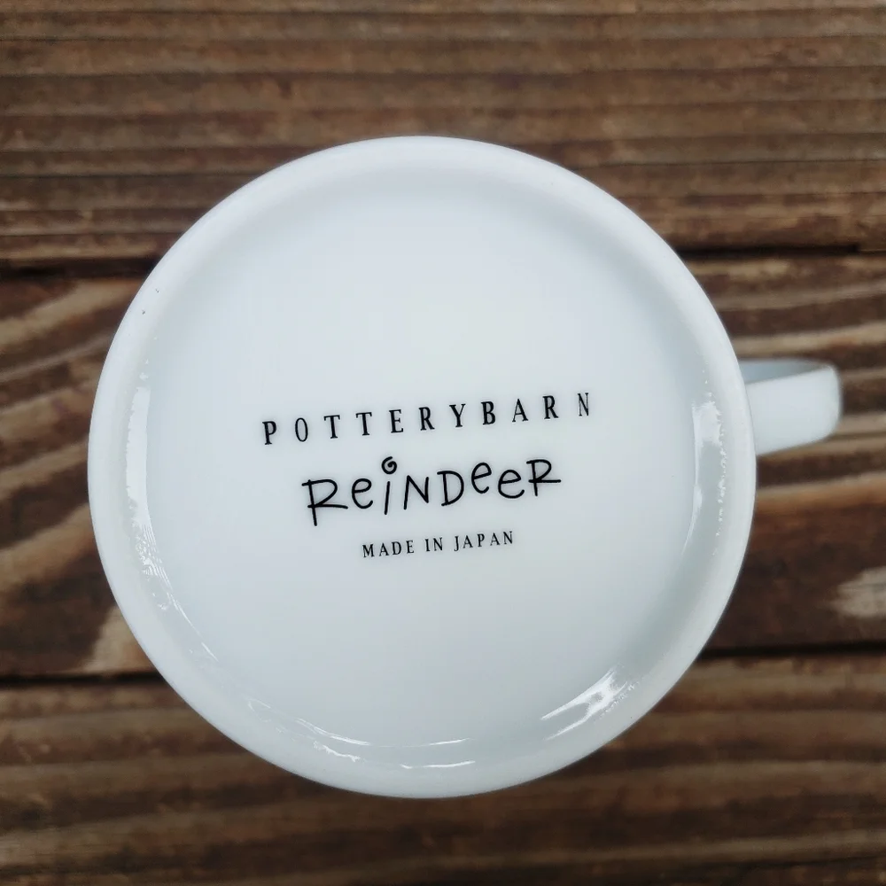 Pottery Barn Reindeer 'Donner' Mug